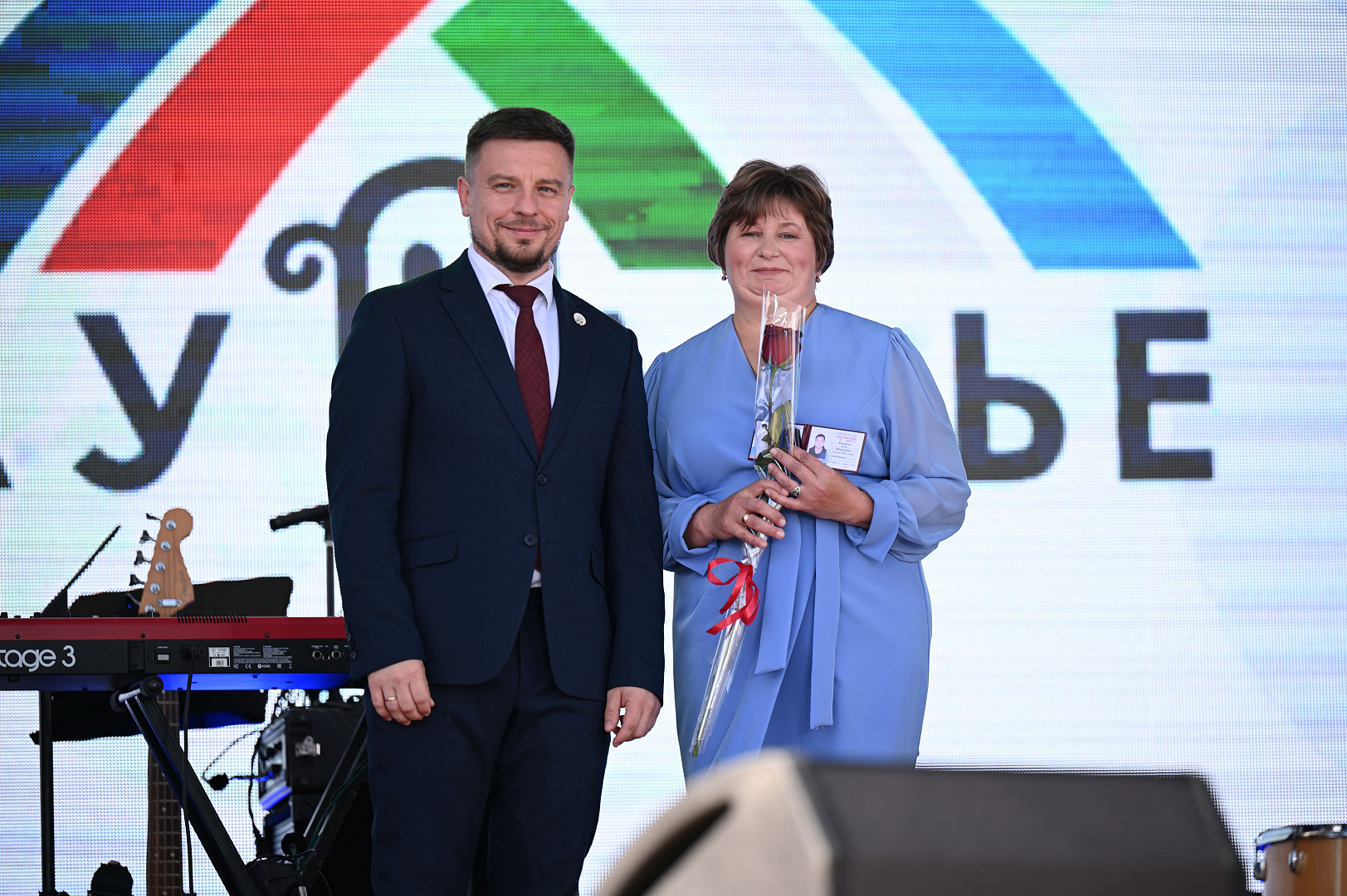 Вручение почетных грамот и благодарственных писем жителям Сибая