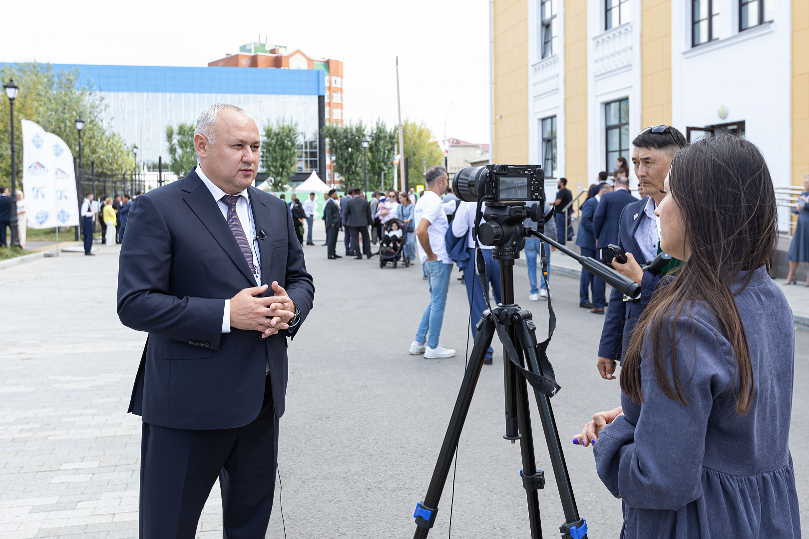 Работа СМИ в рамках VII Всероссийского инвестиционного сабантуя «Зауралье-2025»